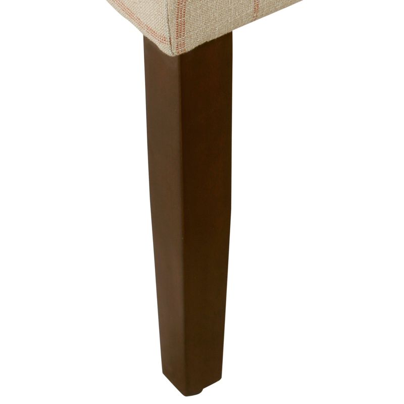 Rollback Dining Chair Cream with Red Stripe - HomePop