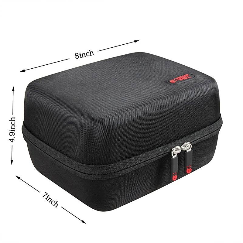 Hard Travel Case for TOPVISION Hompow DBPOWER Mini Projector JPJJ0723 T20 T21 1500 Lumens LCD Mini Projector Multimedia Home Theater Video Projector