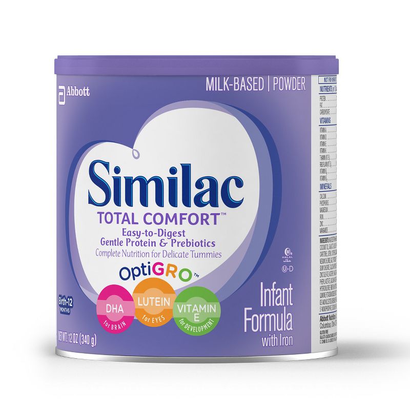 Similac Total Comfort Infant Formula Powder with Iron - 12.6oz