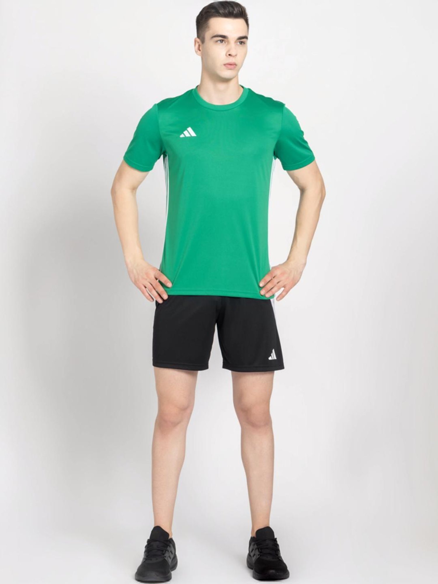 Columbia Black Regular Fit Sports T-Shirt