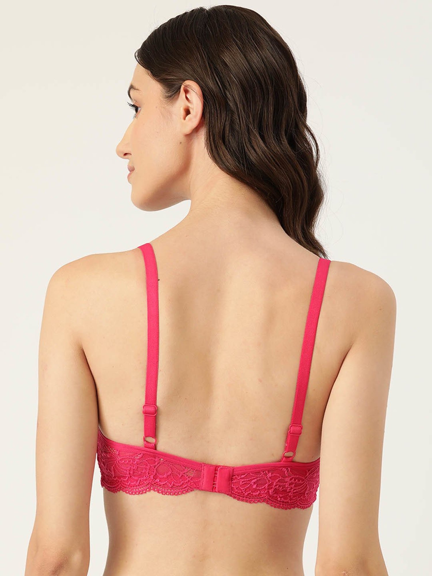Leading Lady Pink Non-Padded T-Shirt Bra