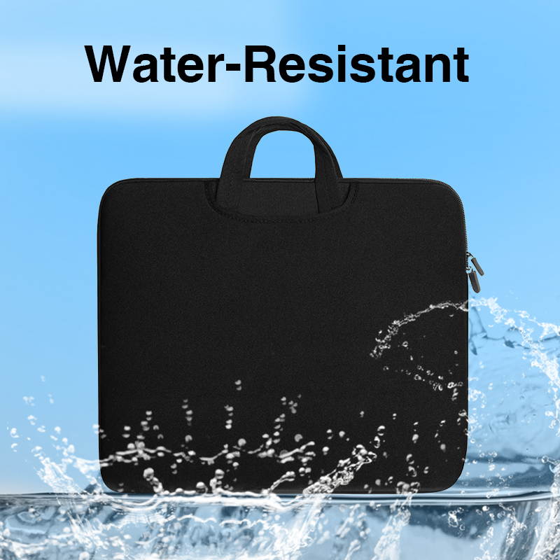 Laptop Sleeve Bag Handbag 14 Inch Carrying Case, 360&deg; Protective Computer Bag, Waterproof Shockproof Durable, Black