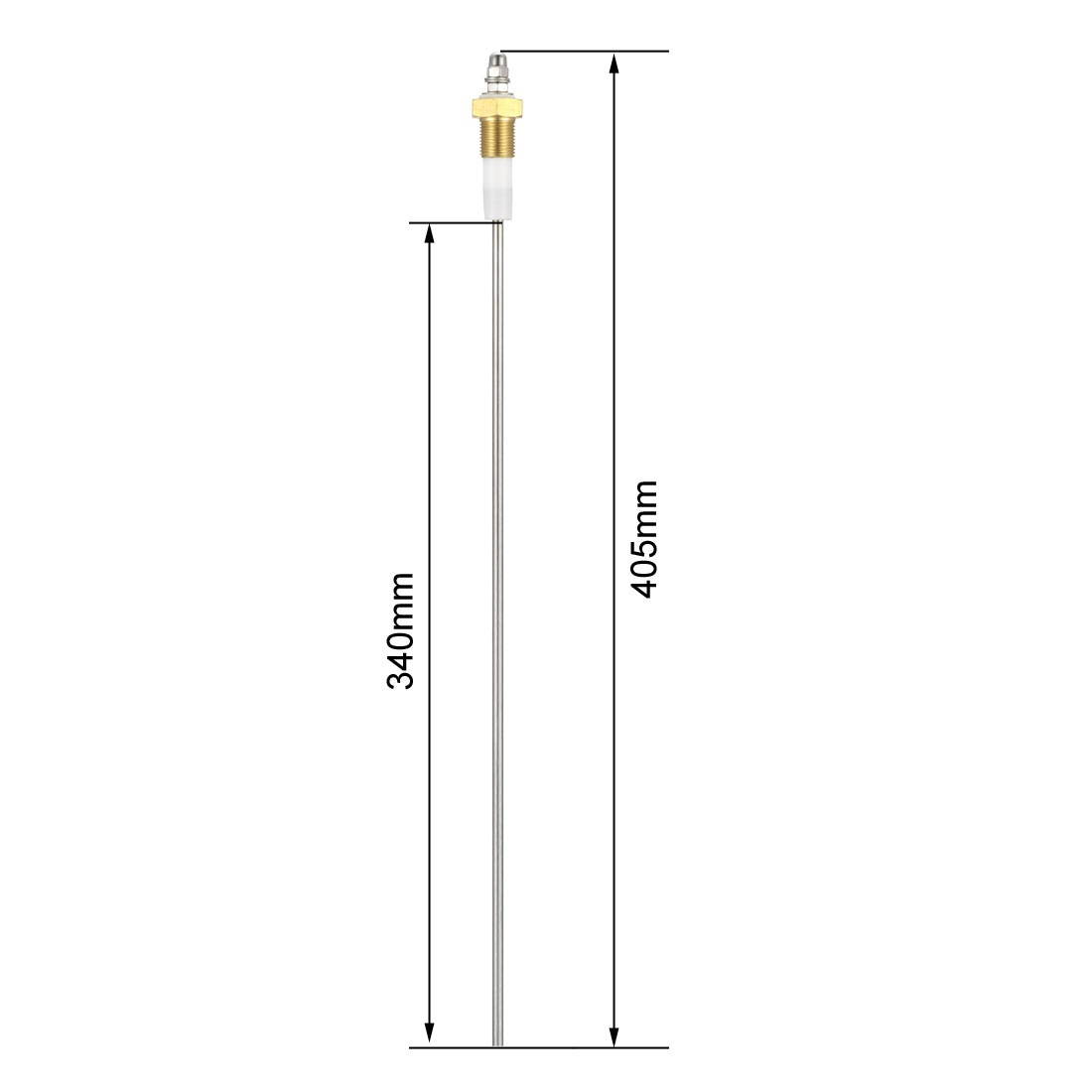 M14*1.25 Thread Water Level Pin Liquid Indicator Electrode Probe for Steam Boiler Swimming Pool