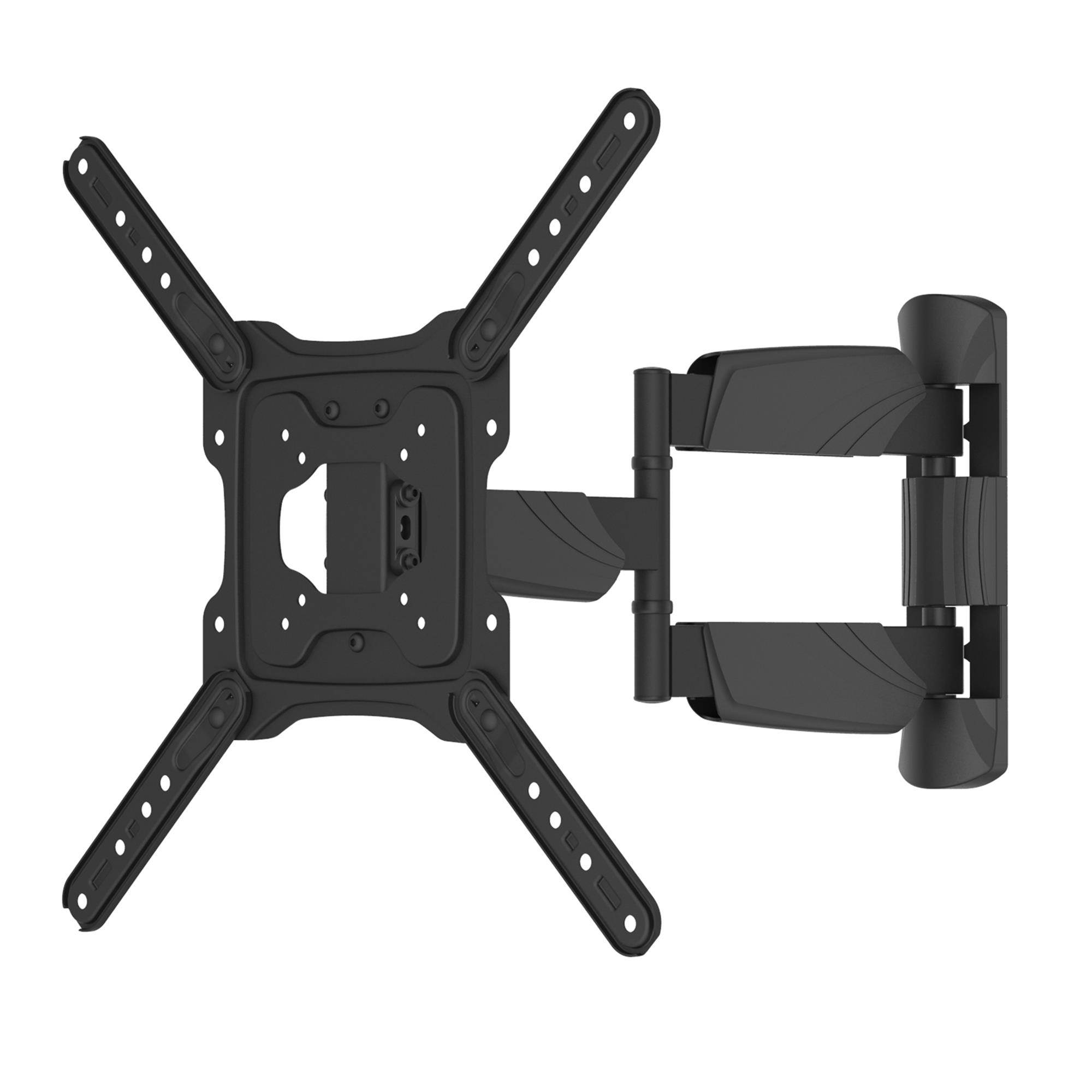20.25" Black TygerClaw Full Motion Wall Mount for 23" to 55" Flat Panel TV