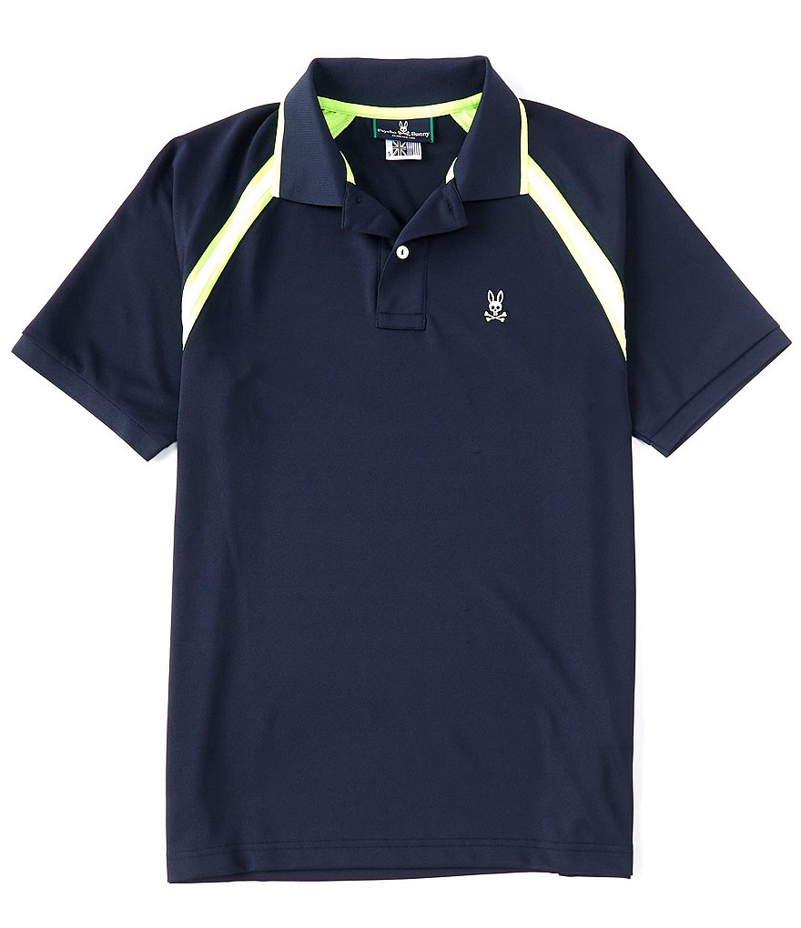 Polo Ralph Lauren Classic-Fit Multi-Color Stripe Mesh Short-Sleeve Polo Shirt