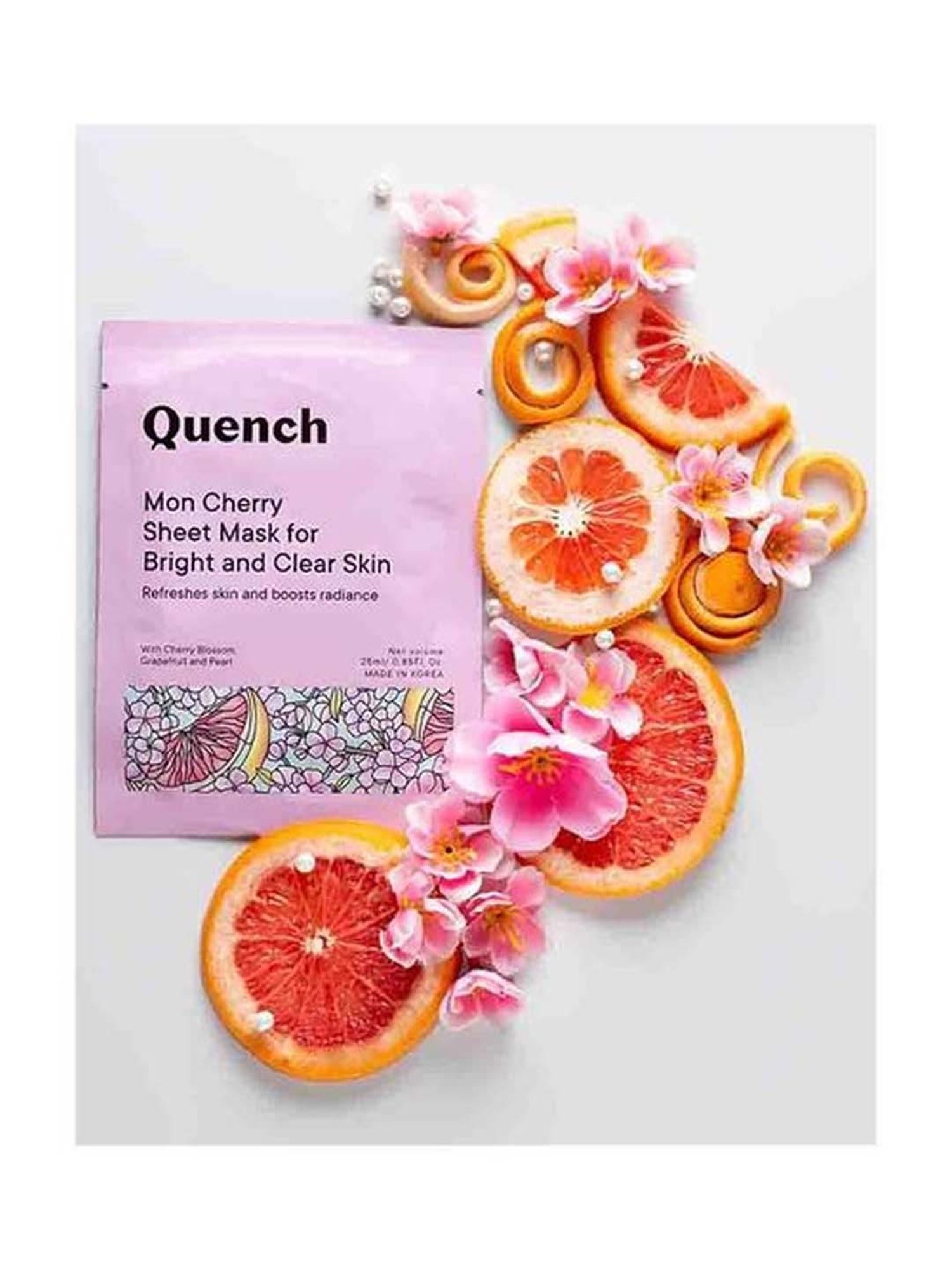 Quench Botanics Bright & Shine Sheet Mask Combo