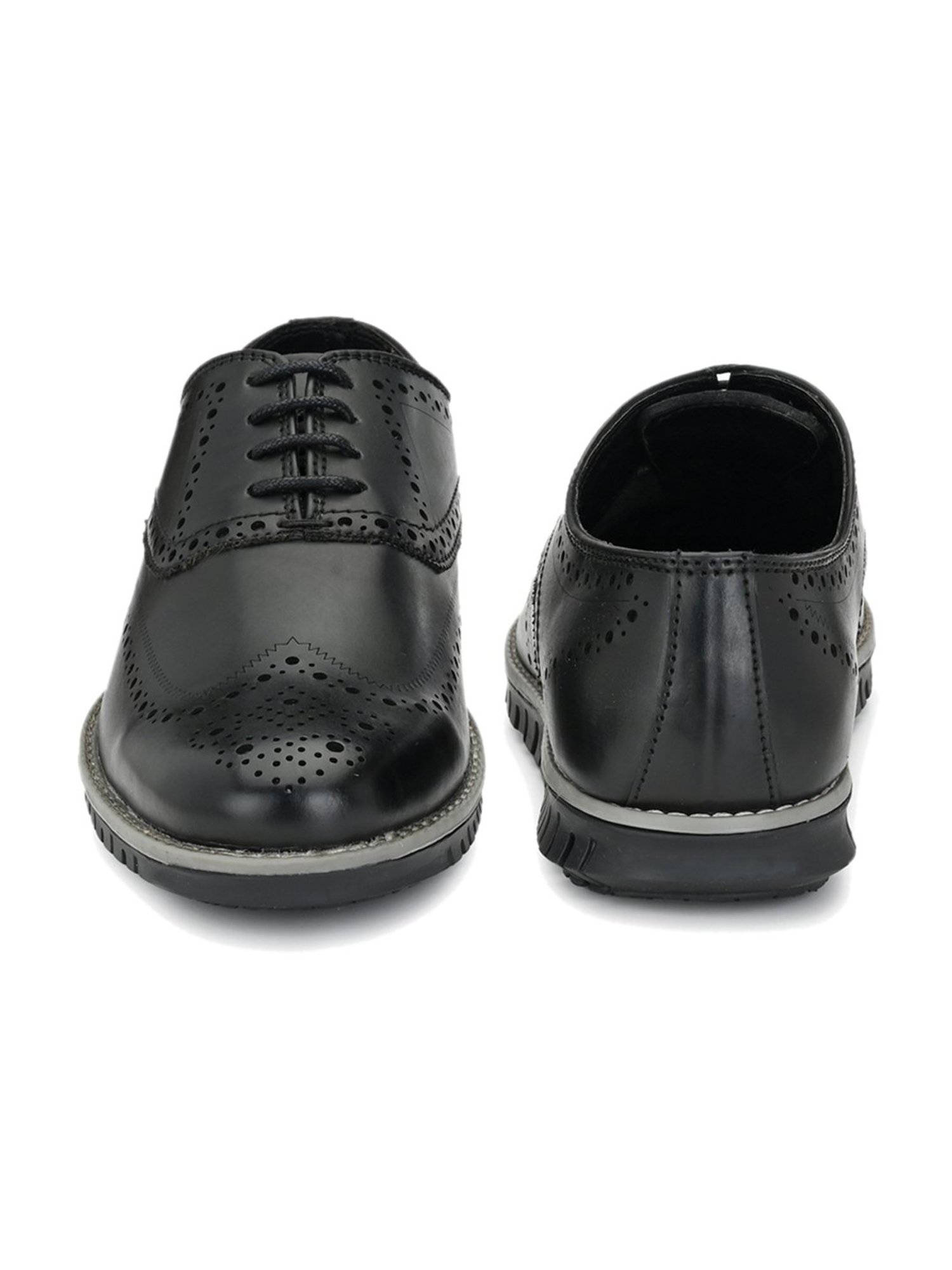 El Paso Black Casual Shoes