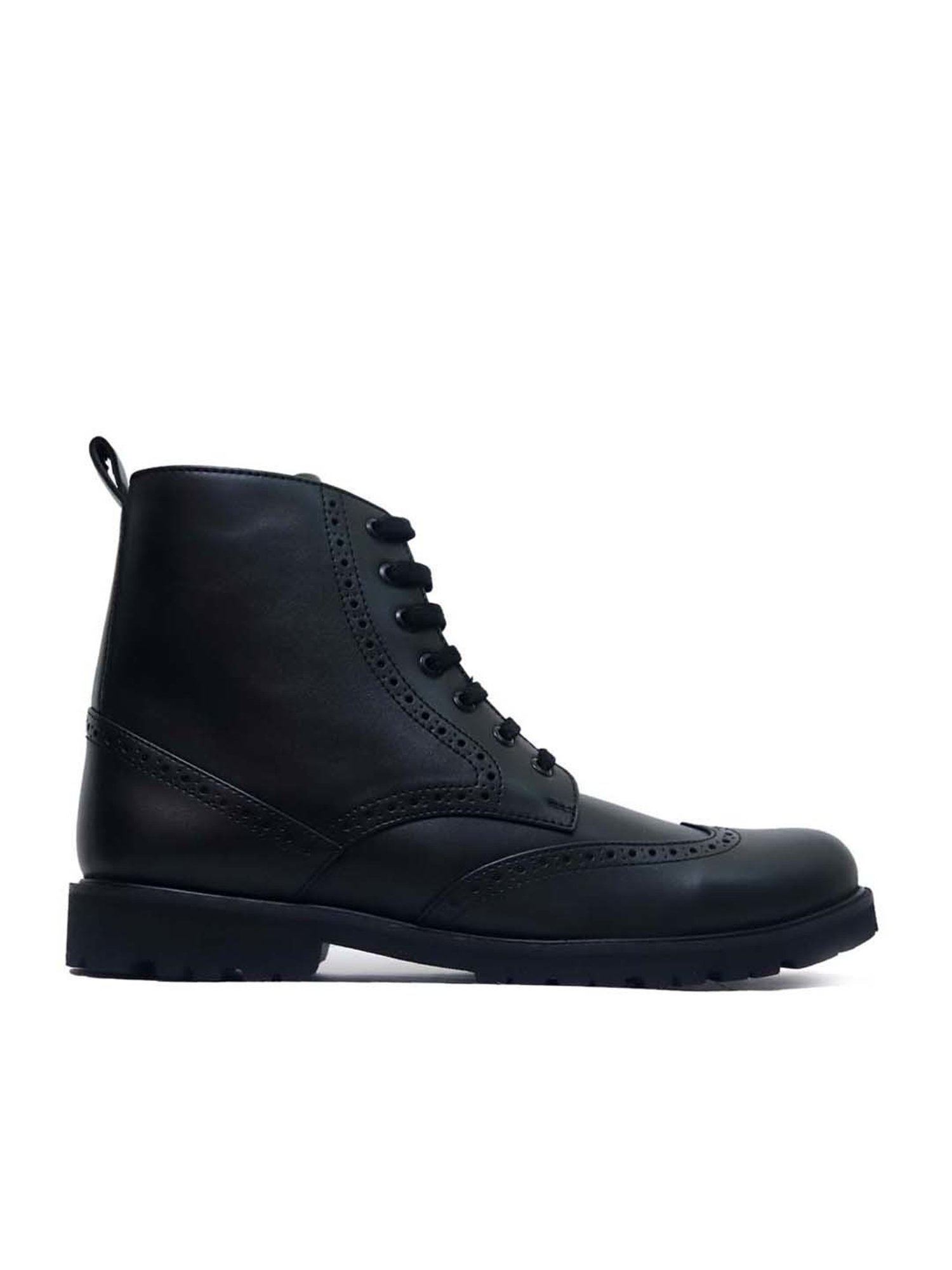 Griffin Men's Black Derby Boots