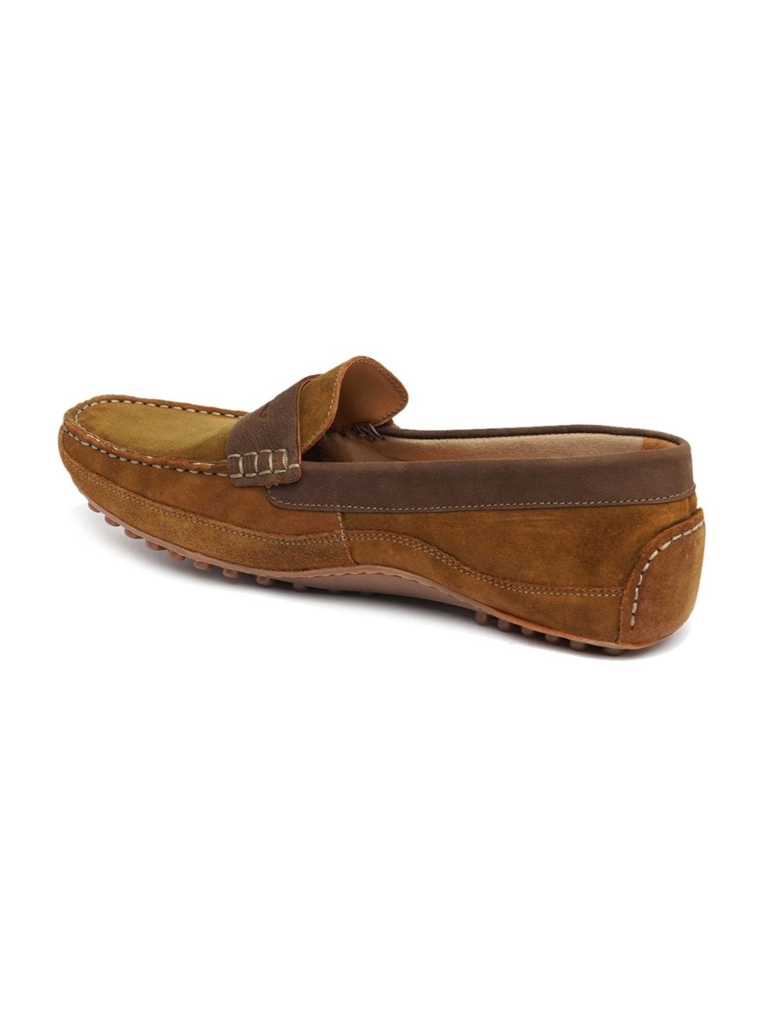 Ruosh Men's Brown Casual Loafers