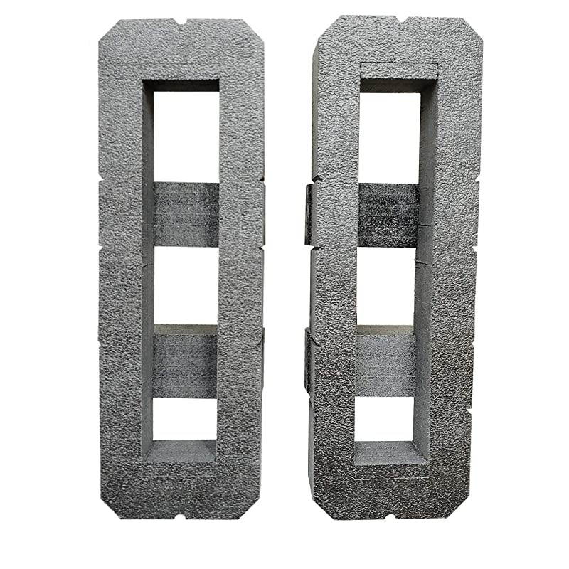 Adjustable Foam Server Packaging for Safely Shipping 1U and 2U Servers