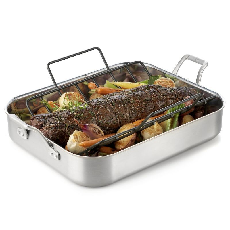 Farberware 12" x 16" Nonstick Roaster with Rack