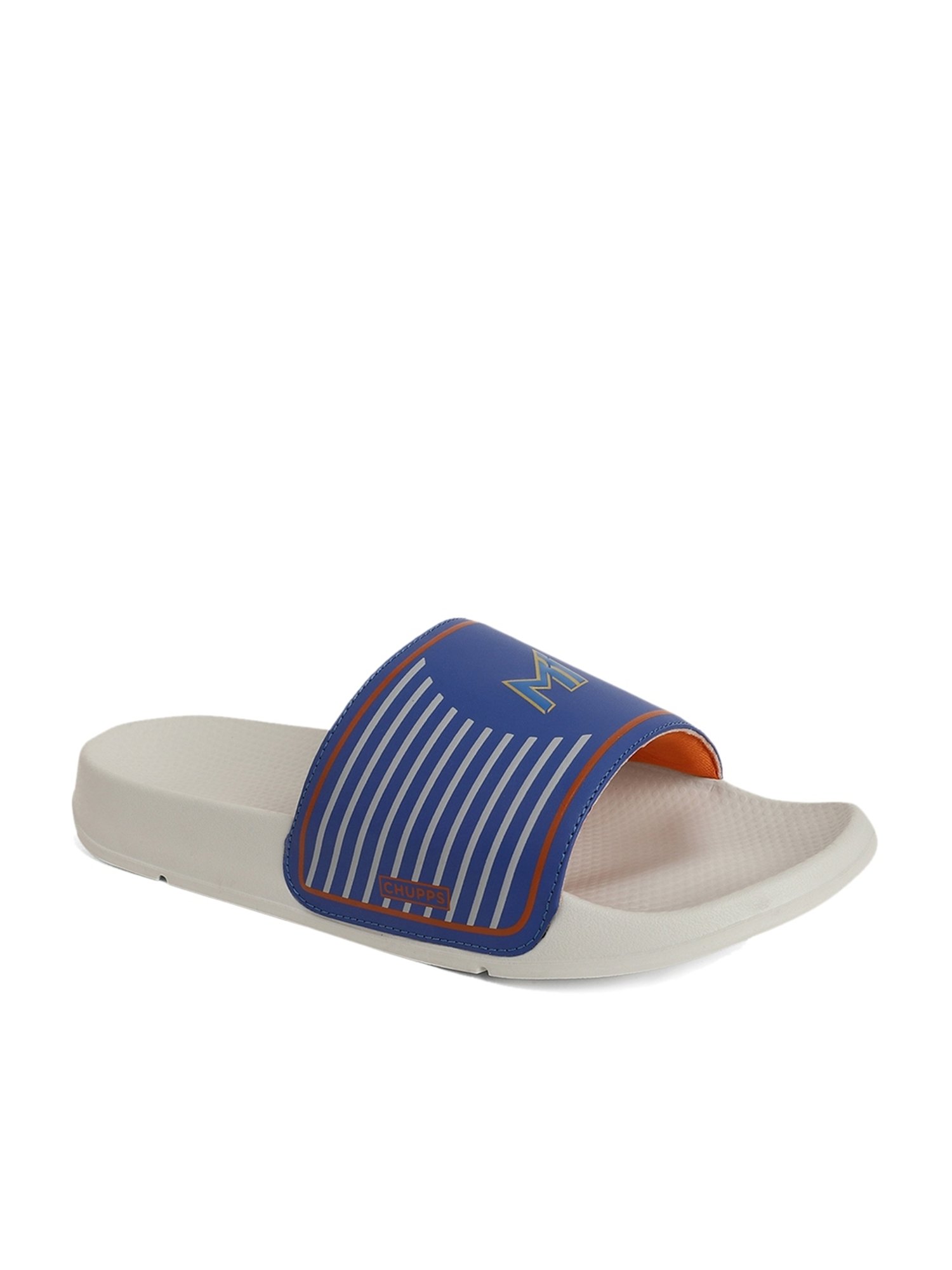 Chupps Men's MI Official Blue Slides