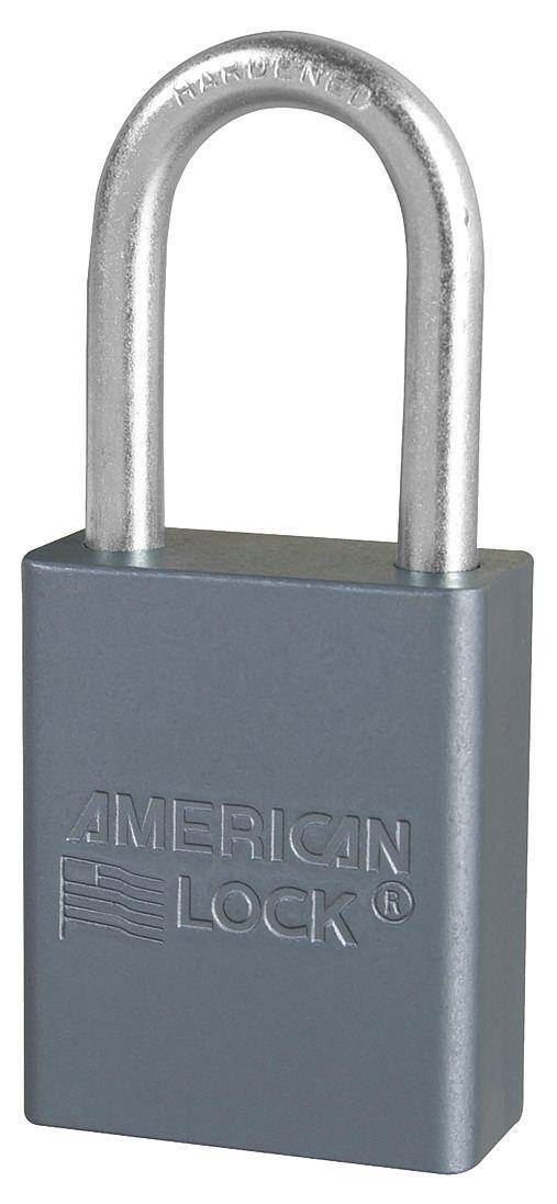 AMERICAN LOCK A31 Keyed Padlock,Different,1-1/2"W