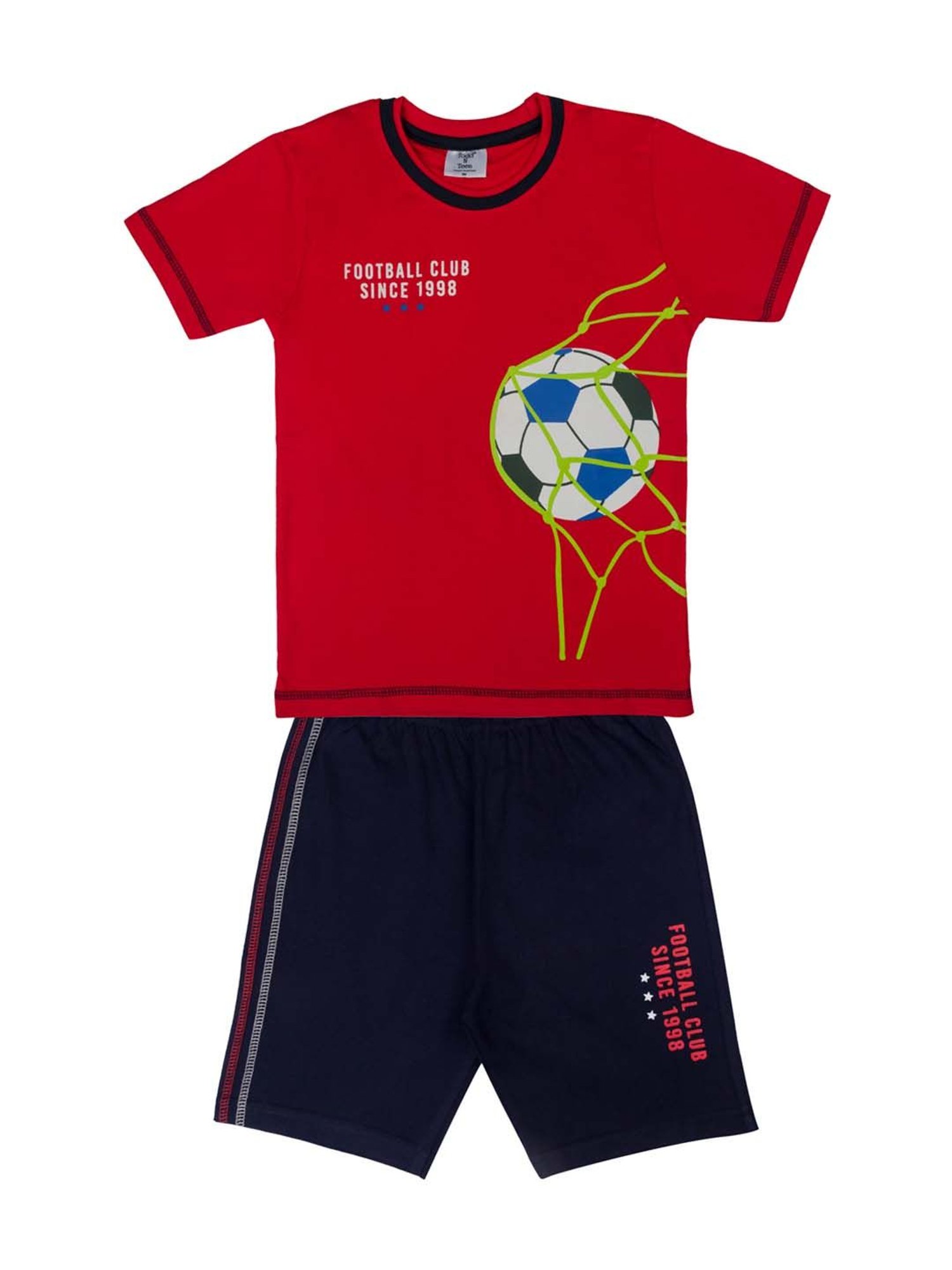 GJ baby Green & White Cotton Camouflage Full Sleeves T-Shirt Set