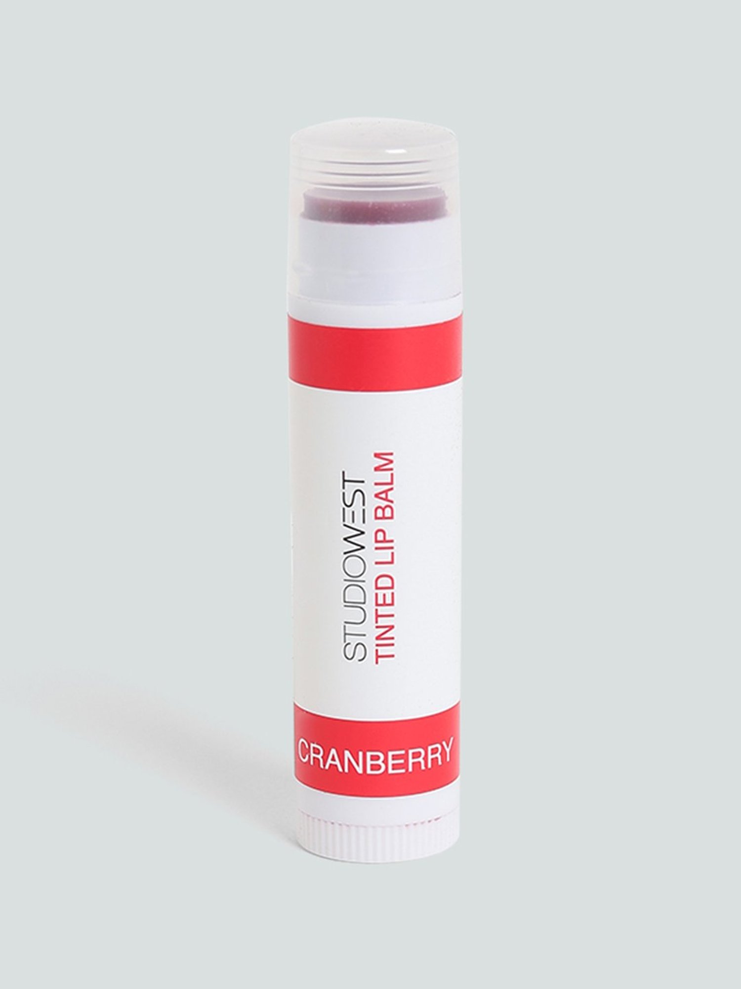 Studiowest by Westside Tinted Lip Balm Cranberry - 4.5 gm