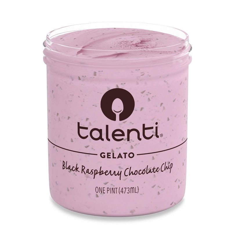Talenti Black Raspberry Chocolate Chip Gelato - 16oz