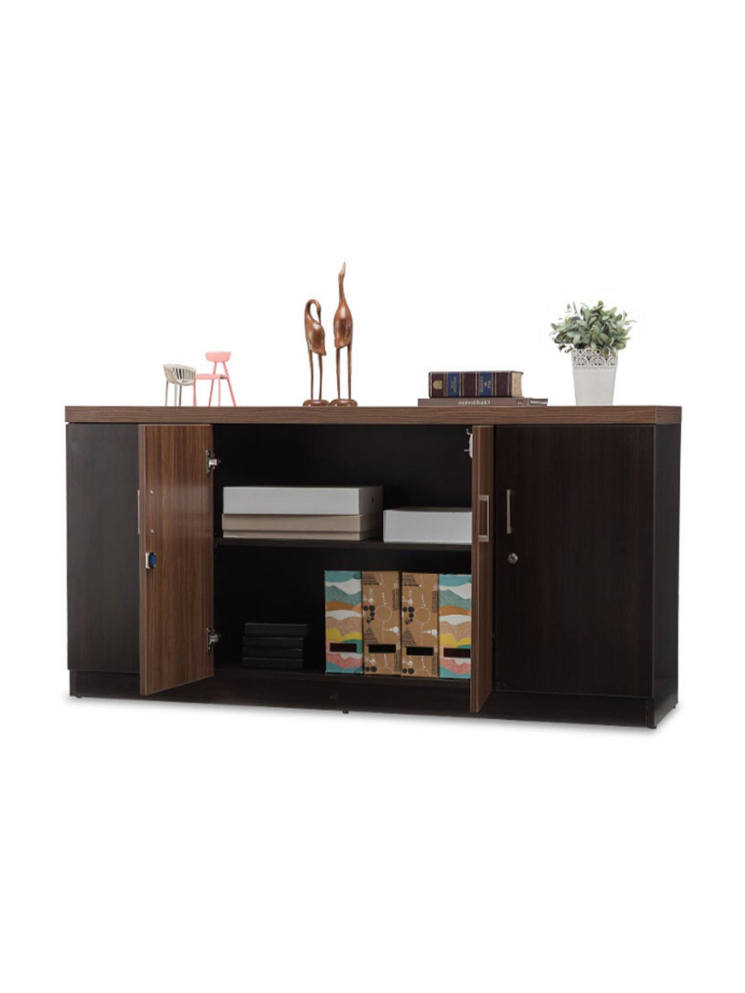 Durian Bliss Black Premium Leatherette Executive Chair