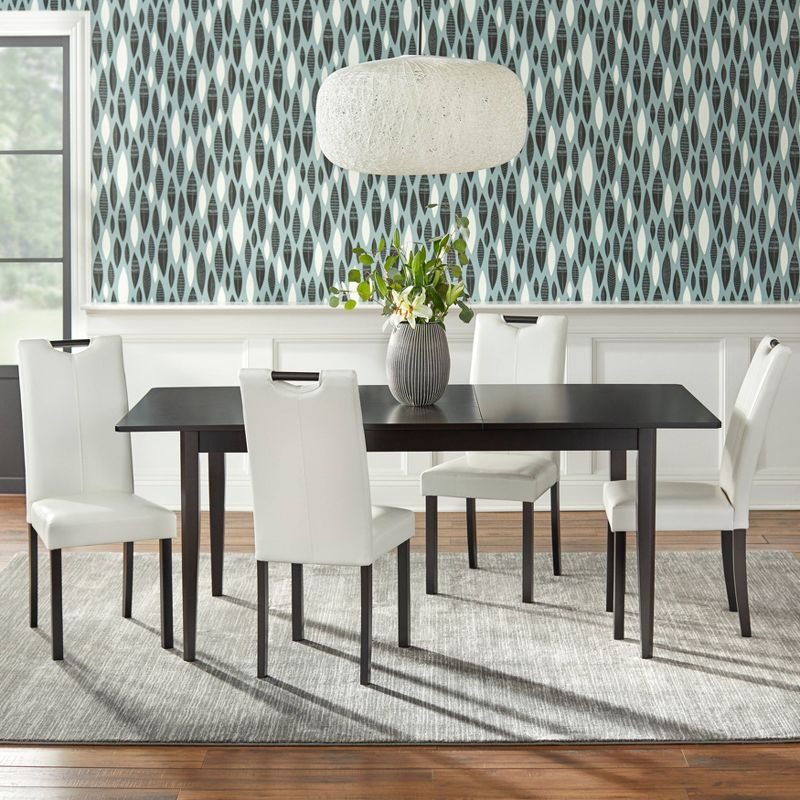 Tilo Butterfly Extendable Dining Table Dark Brown - Buylateral