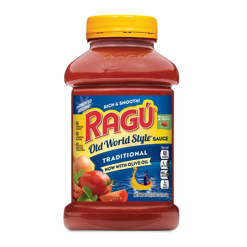 Ragu Old World Style Traditional Pasta Sauce - 45oz