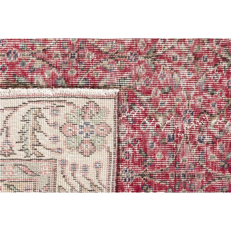 6'3"x9'10" Vintage One-of-a-Kind Eleri Rug Purple - Revival Rugs