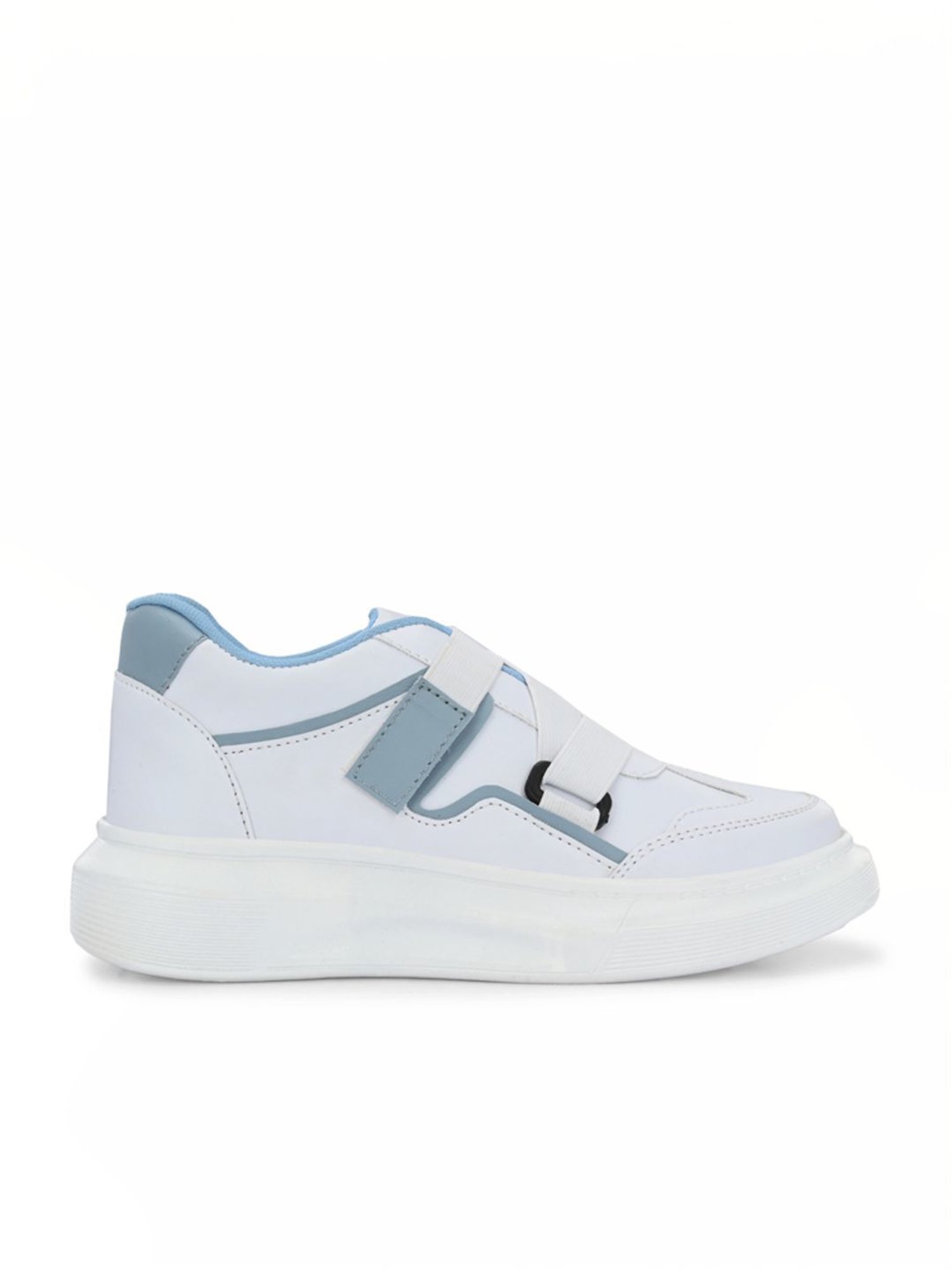Giorgio Women's White & Blue Sneakers