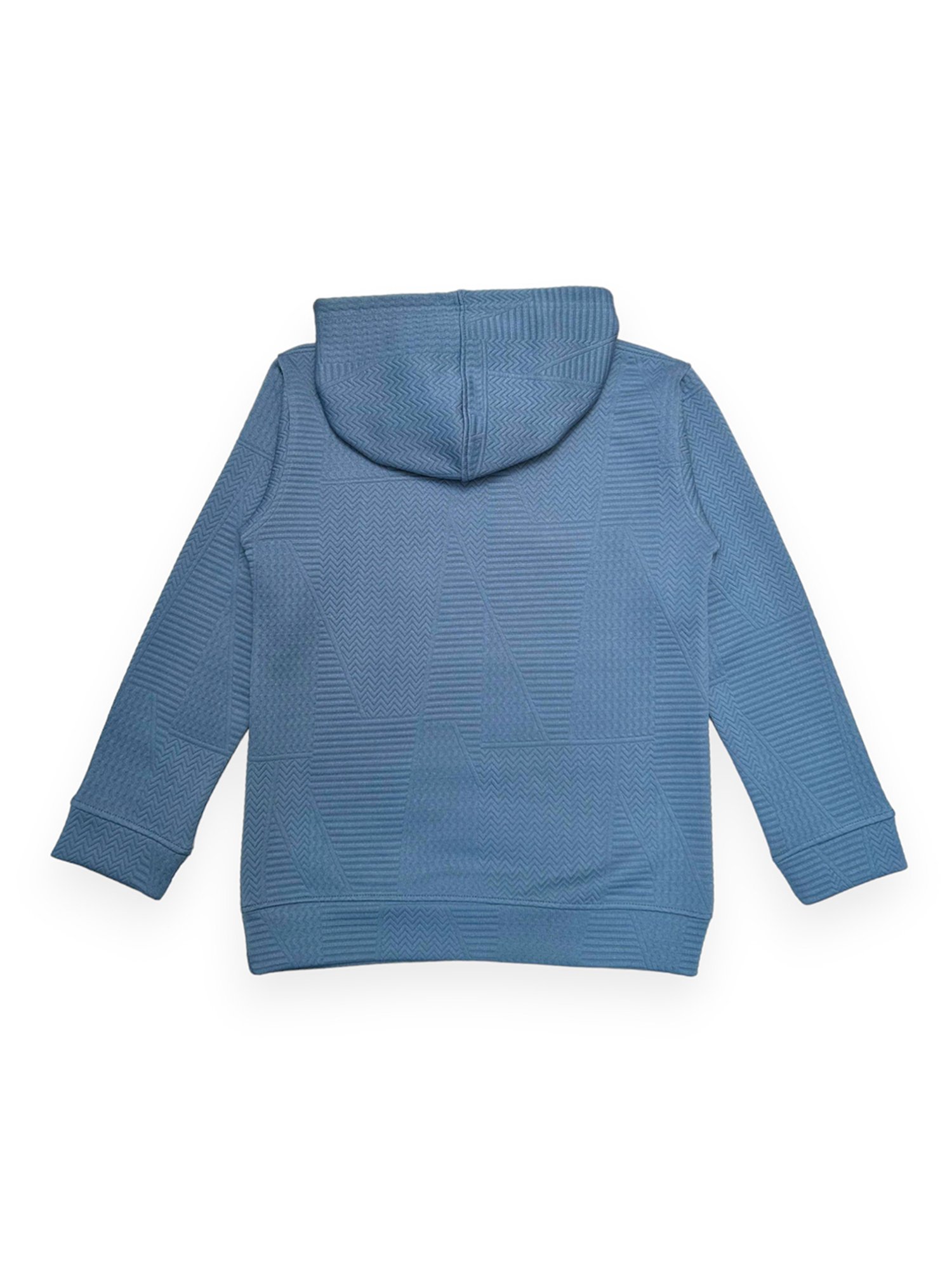 Cavio Kids Blue Solid Full Sleeves Sweatshirt