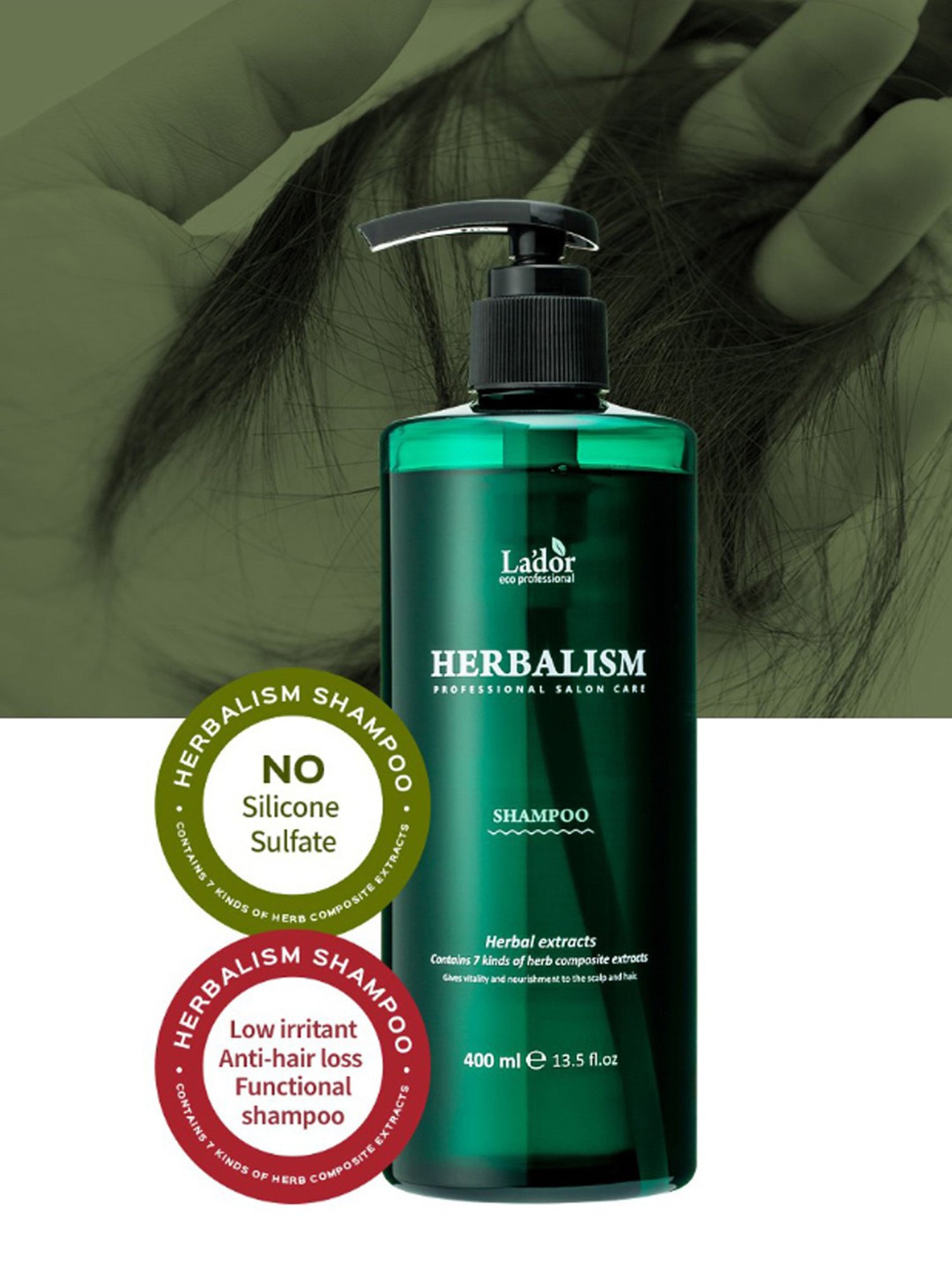 Lador Herbalism Shampoo - 150 ml