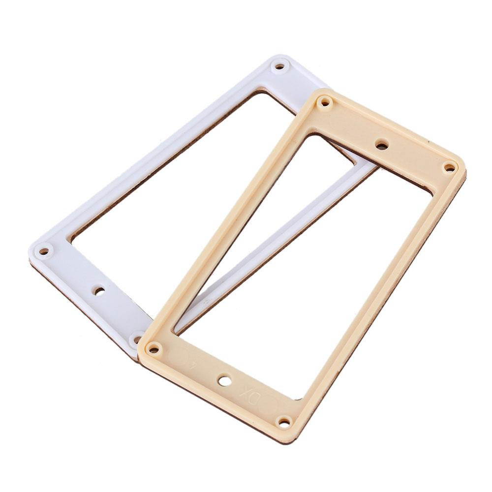 BQLZR 20xWood Color Maple Wood Pickup Mounting Rings Set for Electric Guitar Humbucker