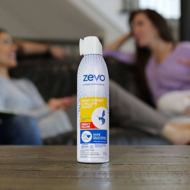 Zevo Wasp Hornet and Yellow Jacket Stinging Insect Spray - 10oz