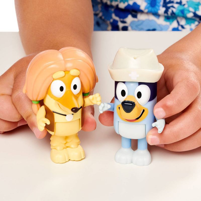 Bluey Doctor Figures - 2pk