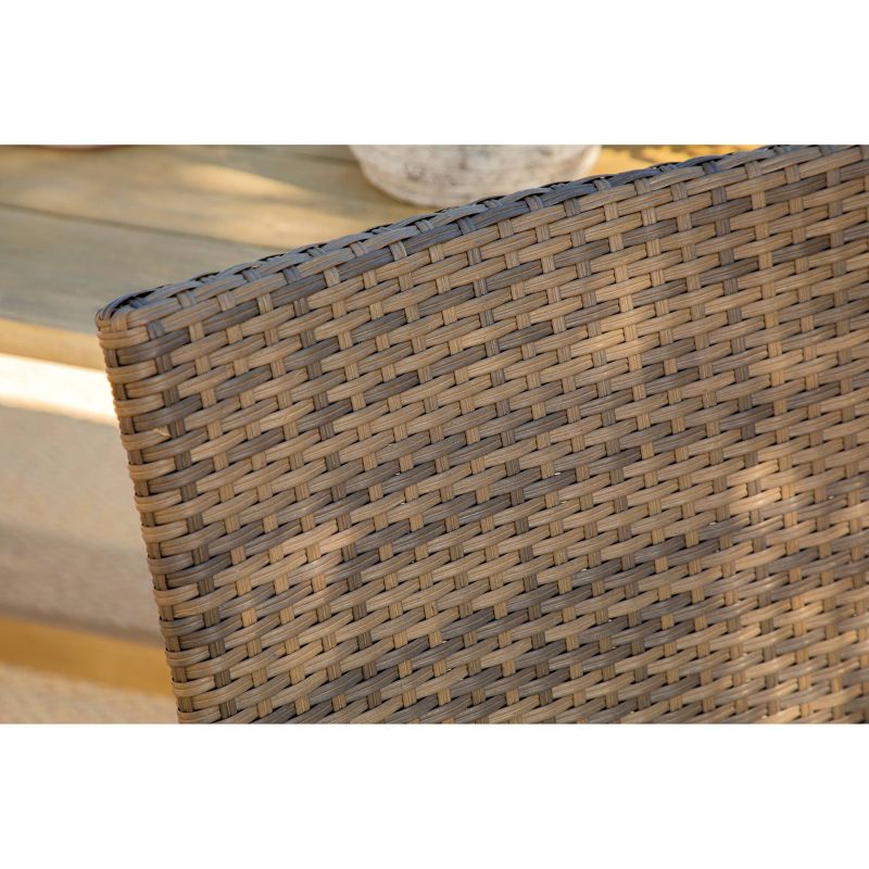 Sierra 6pc Outdoor Eucalyptus Wood Rectangular Dining Set - Natural - Coaster