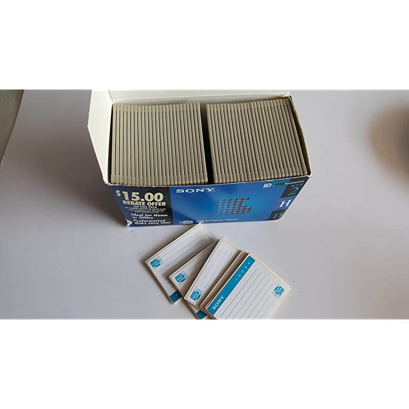 Floppy Disks DoubleSided IBM Formatted MFD High Density 50 PACK