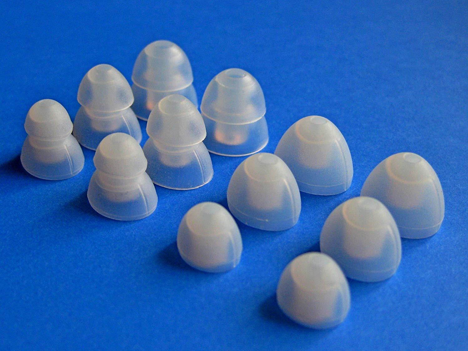 Oval Comfort Fit Set for Klipsch X6i In-Ear Earphones- Replacement Eartips Eargels Earbuds