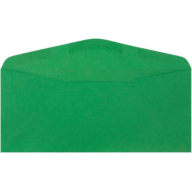 JAM Paper 50pk 3 7/8"x8 7/8" #9 Business Envelopes - Green Recycled