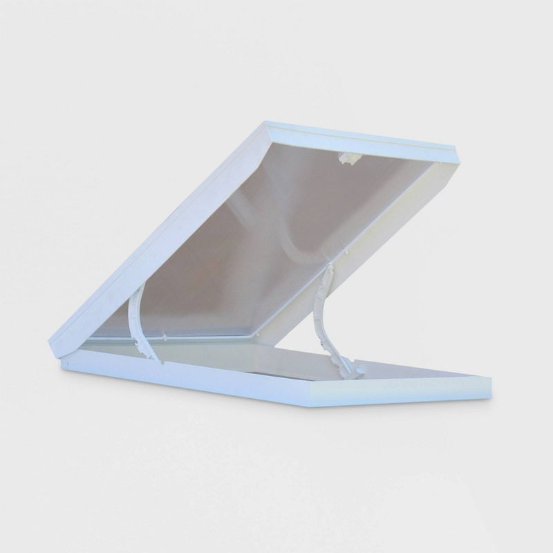 Roof Vent Kit For Sun Room And Greenhouse - White - Rion