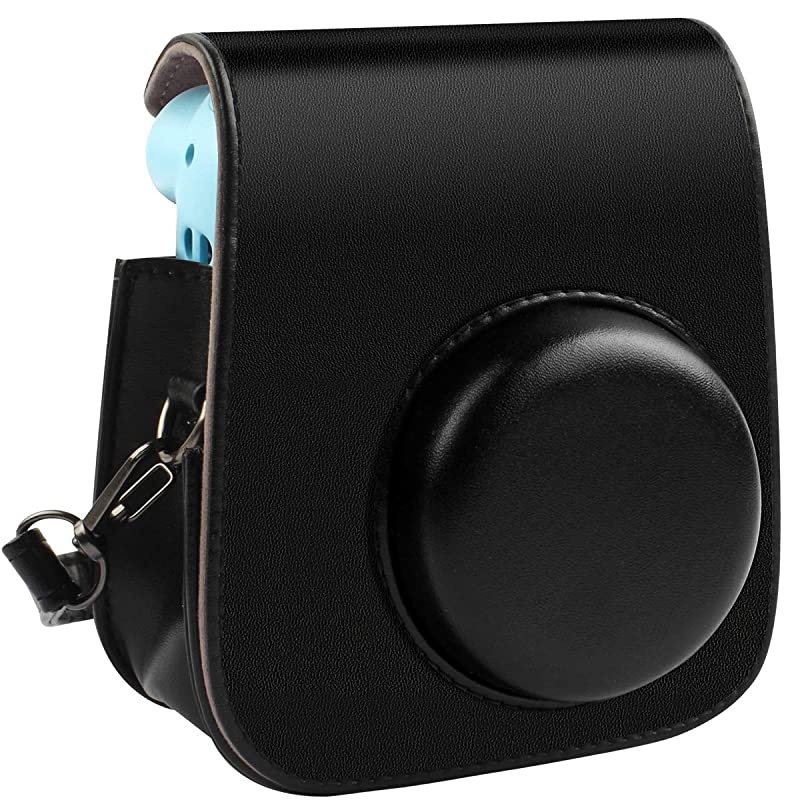 Portable Case Compatible with Fujifilm Instax Mini 11 Instant Camera with Accessories Pocket and Adjustable Strap Charcoal Grey
