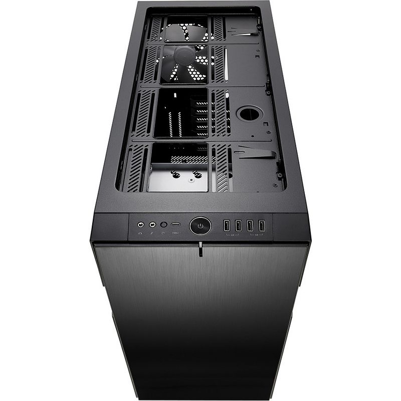 Fractal Design Focus G Computer Case with Side Window - Mid-tower - Black - 5 x Bay - 2 x 4.72" x Fan(s) Installed