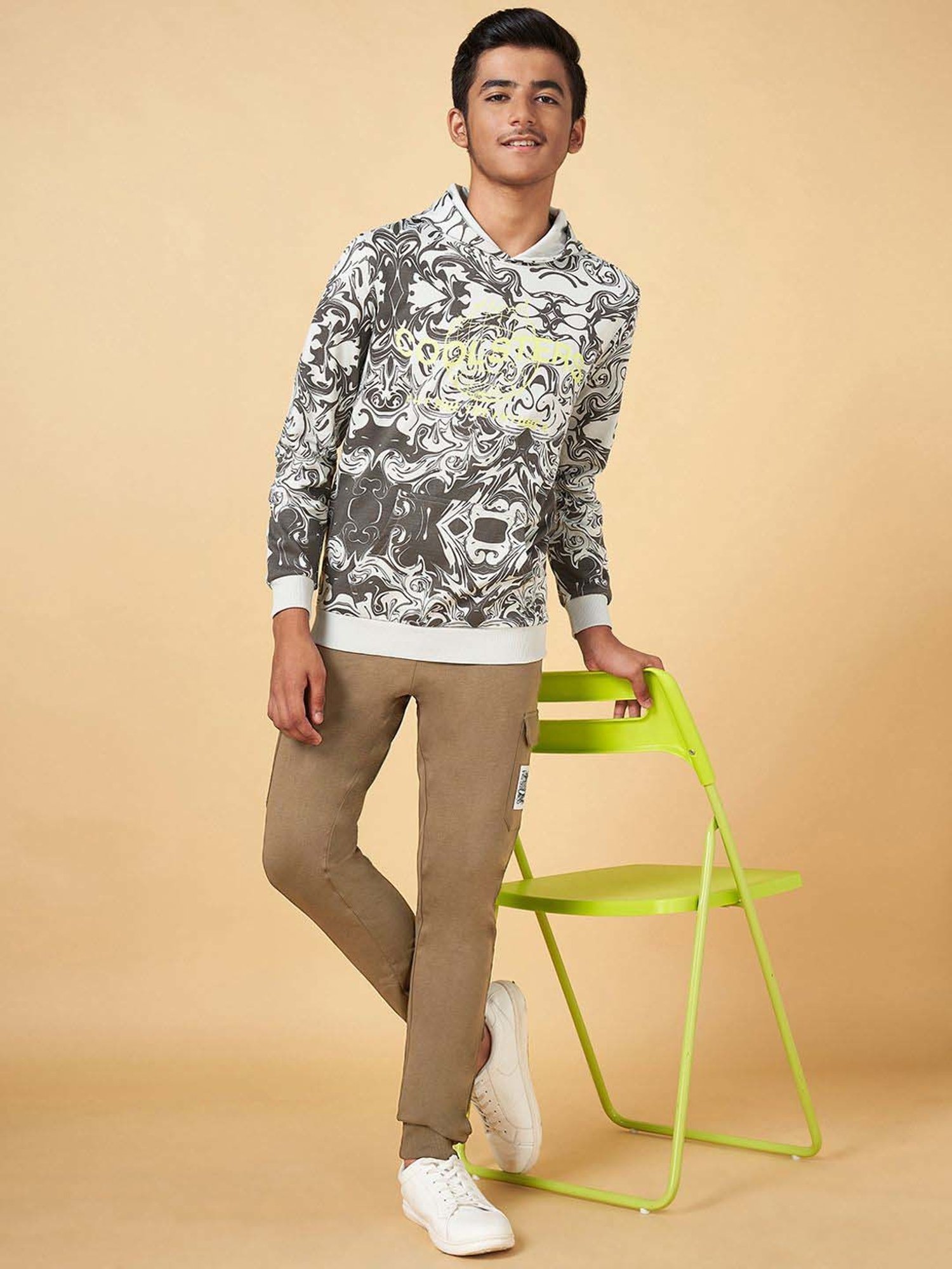 Todd N Teen Kids Navy Cotton Joggers