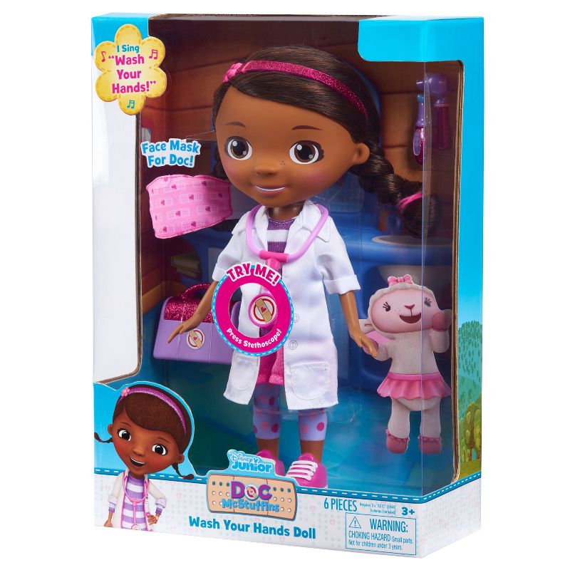 Disney Junior Doc McStuffins Wash Your Hands Doll