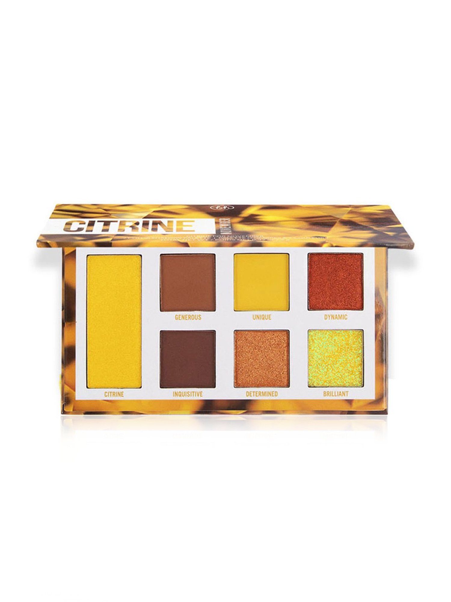 BH Cosmetics 7 Color Shadow Palette Citrine for November - 9 gm