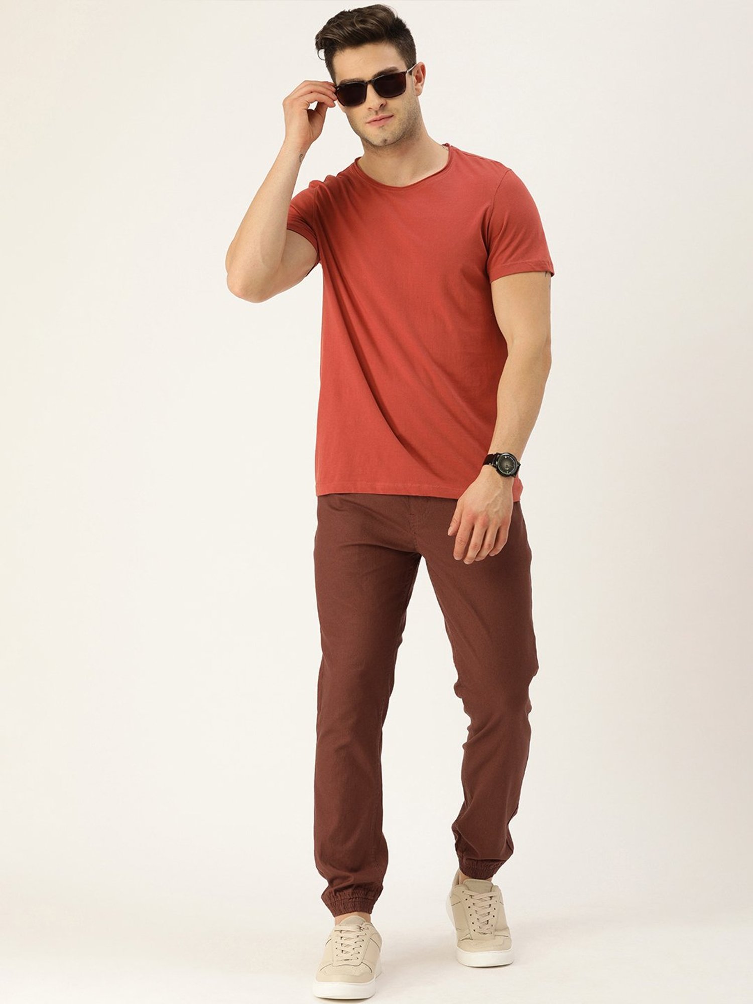 IVOC Wine Slim Fit Jogger Pants