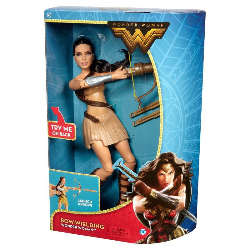 Wonder Woman Bow and Arrow Deluxe Action Doll