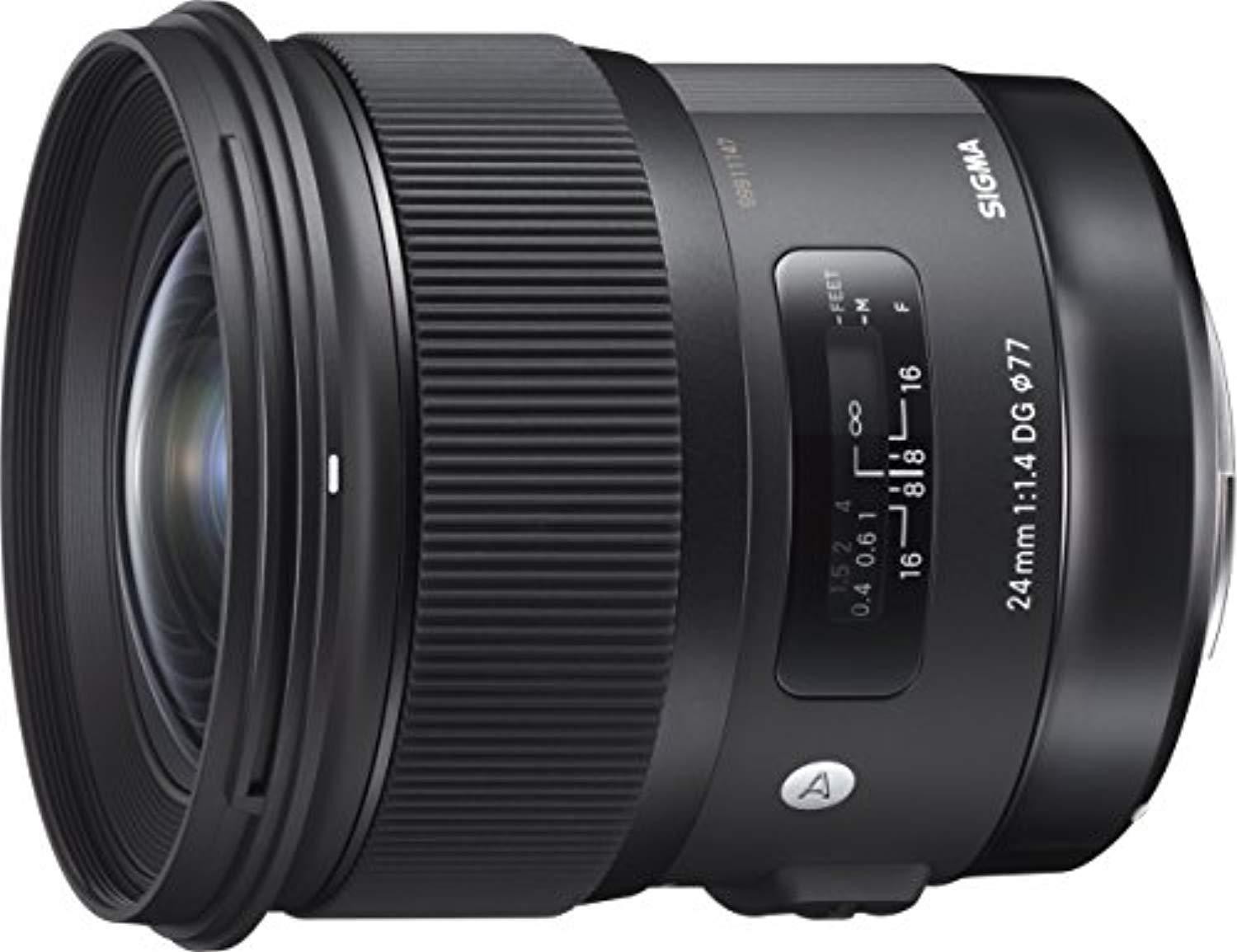 Sigma 24mm f/1.4 DG HSM Art Lens for Canon EOS EF (401-101)