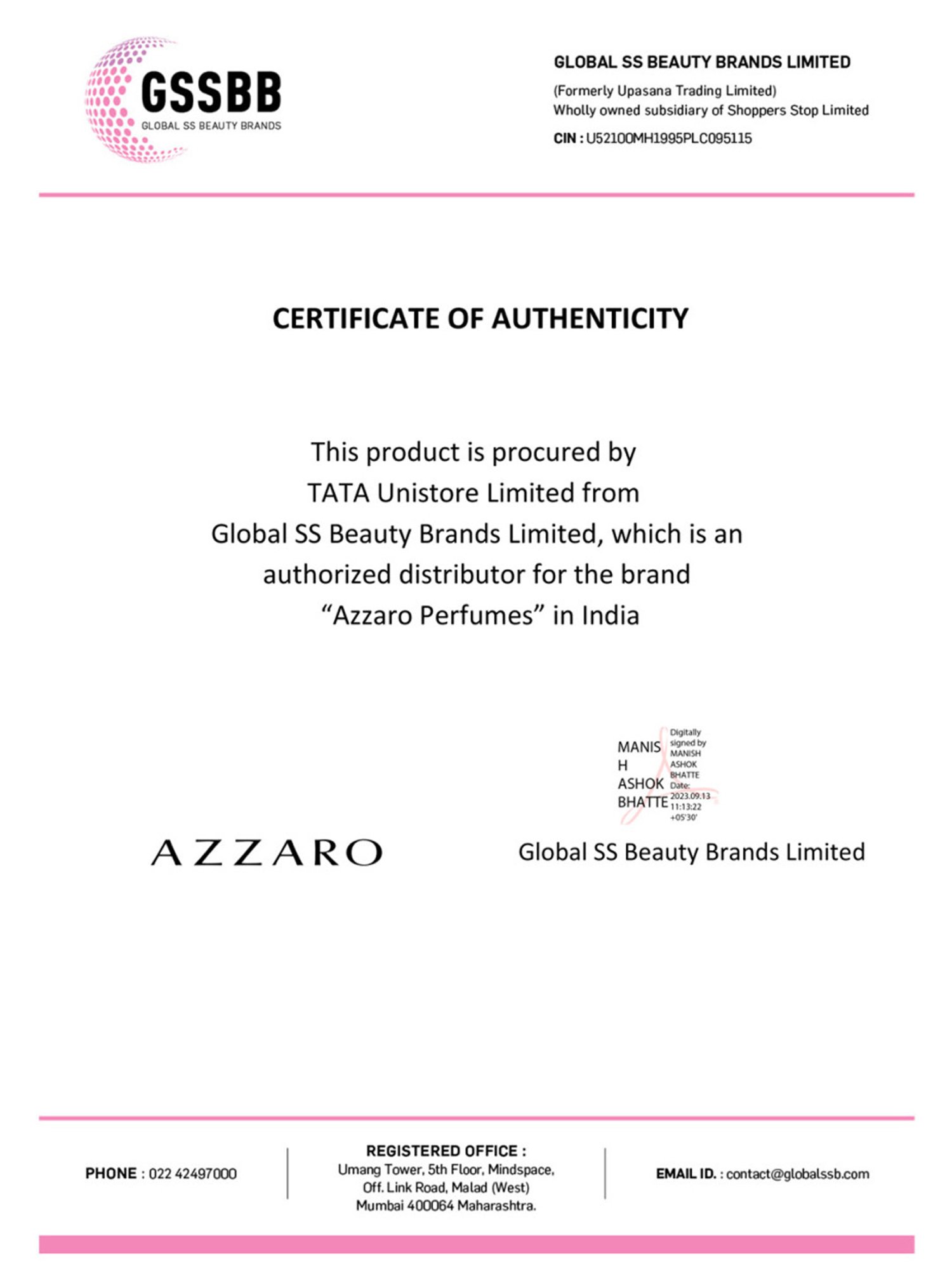 Azzaro The Most Wanted EDP Intense Spray 100 ml