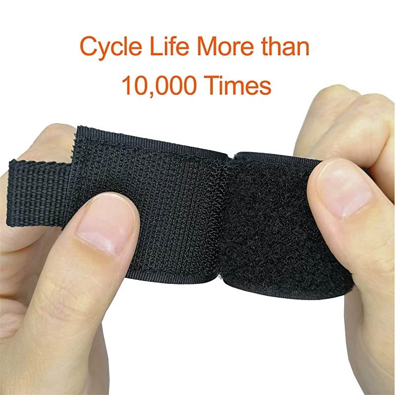 Cord Organizer Cable Holder 8 Pack Garage Organizers and Storage Unfold 145Inch Suitable for Home Shop Boat and RV Builtin Grommet for Hanging on Nails or Hooks Black