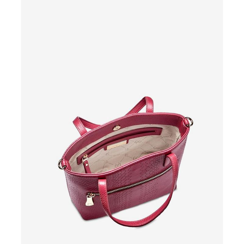 VR NYC Magnetic Strap Closure Mosaic Design Denim Laser Cut Crossbody Bag - Blue