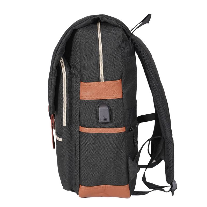 Rockland 16.5'' Heritage USB Laptop Backpack