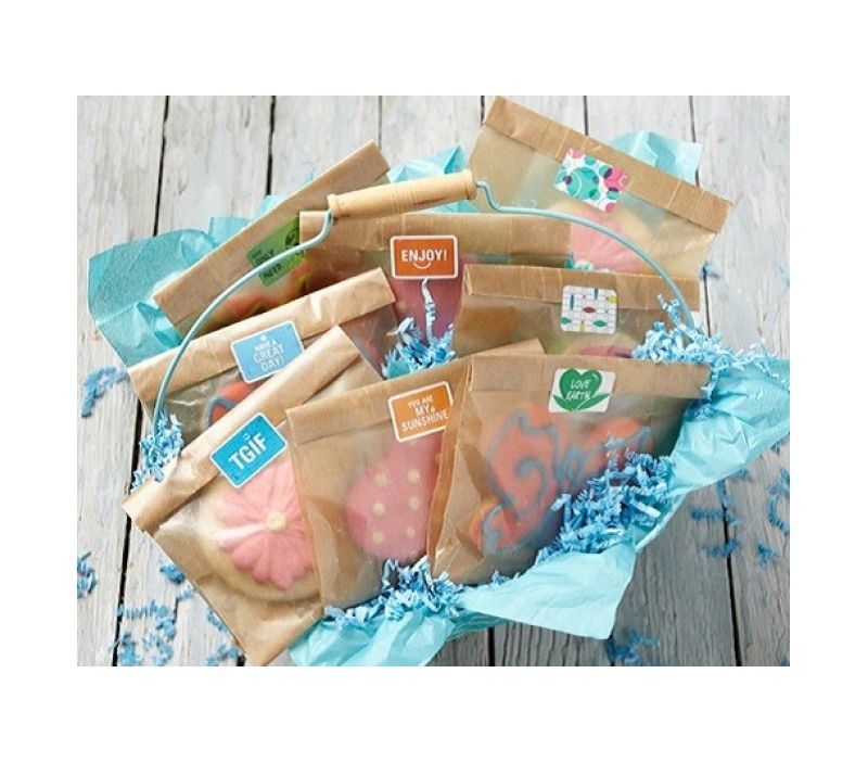 Reynolds Kitchens Wax Paper Sandwich Bags with Stickers - 50ct