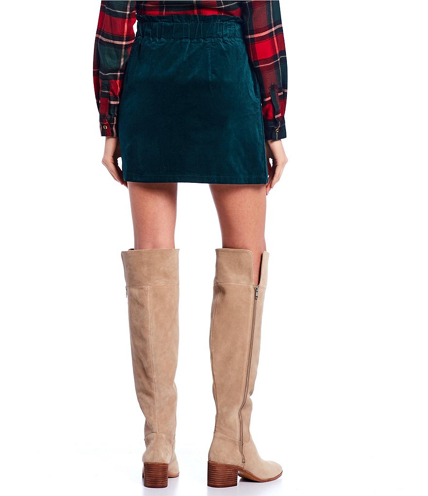 June & Hudson Frisco Denim Mini Skirt