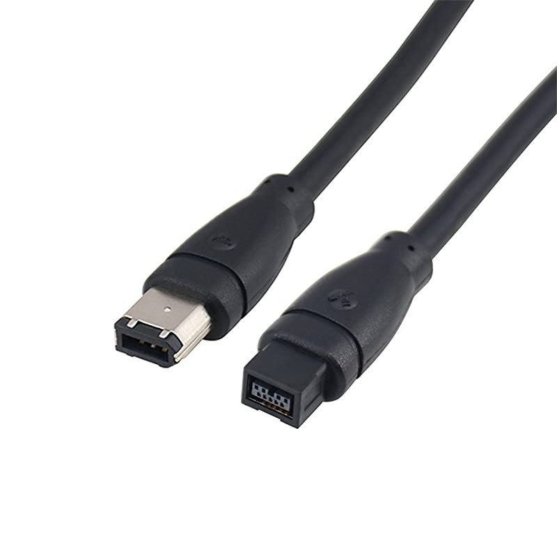 FireWire 800 9-Pin to FireWire 400 6-Pin Bilingual  Cable (6Ft)
